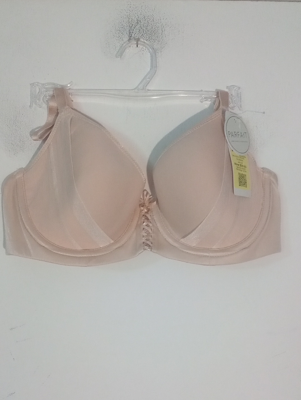 * Parfait Bra 32 DD Beige Nude Lightly Lined Underwire NWT $66